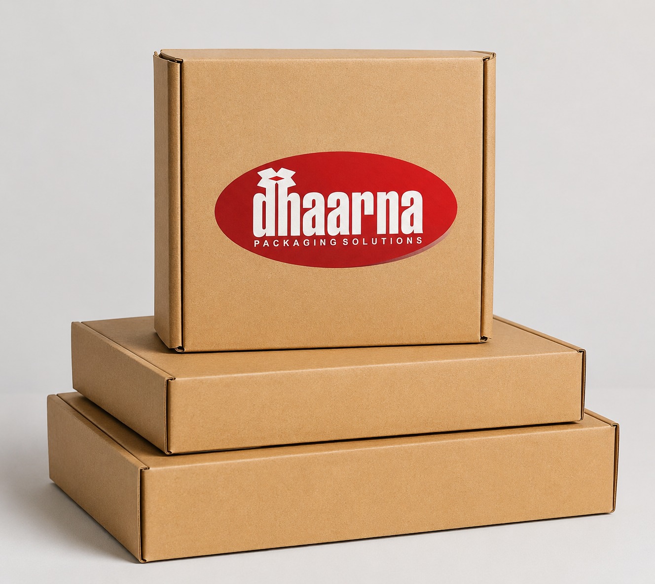 Close-up of printed packaging carton finishing